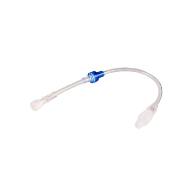 EXTENSOR RETO COM UMA VÁLVULA ANTIRREFLUXO - LINHA PACIENTE 