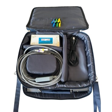 MALETA EM NYLON PARA TRANSPORTE LAPTOP / APARELHOS 
