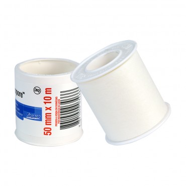 FITA MICROPORE HIPOALERGÊNICA (50MMX10M) BRANCA