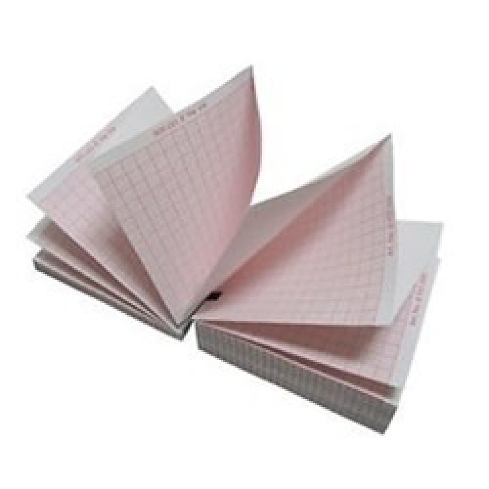 PAPEL PARA ECG MAC 600 - 80mm X 90mm X 280 Folhas 