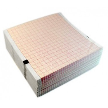 PAPEL PARA ECG SCHILLER AT1 - 90mm X 90mm X 300 Folhas 